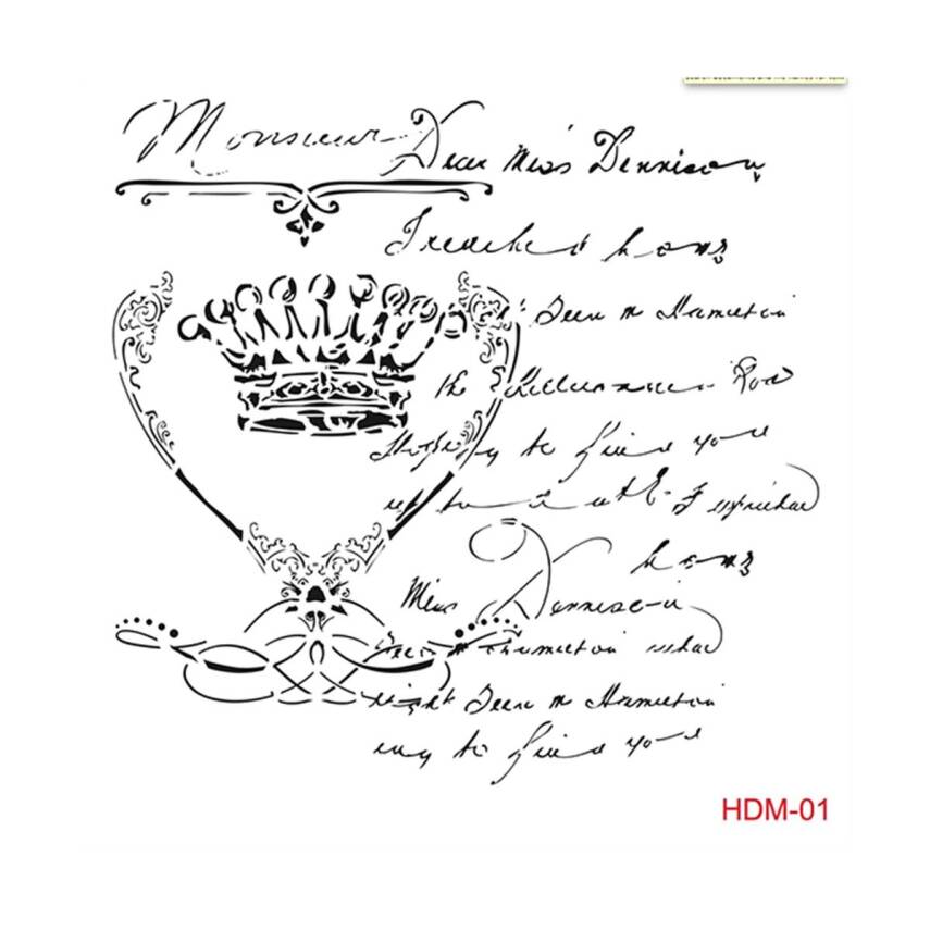 Cadence Home Decor Midi Stencil - HDM001 - 1