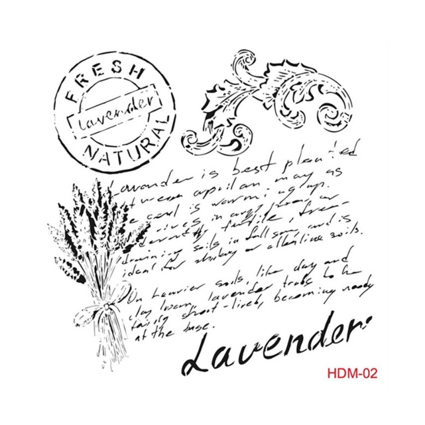 Cadence Home Decor Midi Stencil - HDM002 - 1