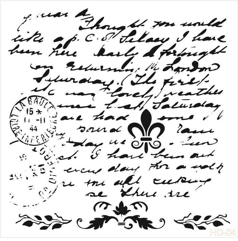 Cadence Home Decor Midi Stencil - HDM004 - 1