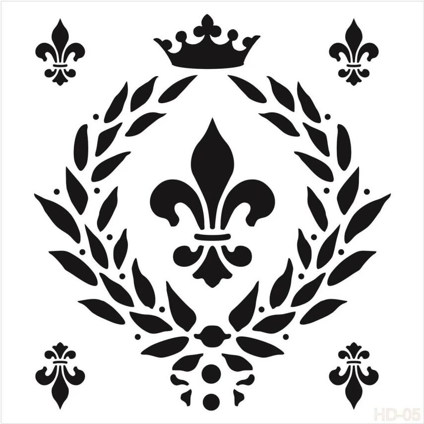 Cadence Home Decor Midi Stencil - HDM005 - 1