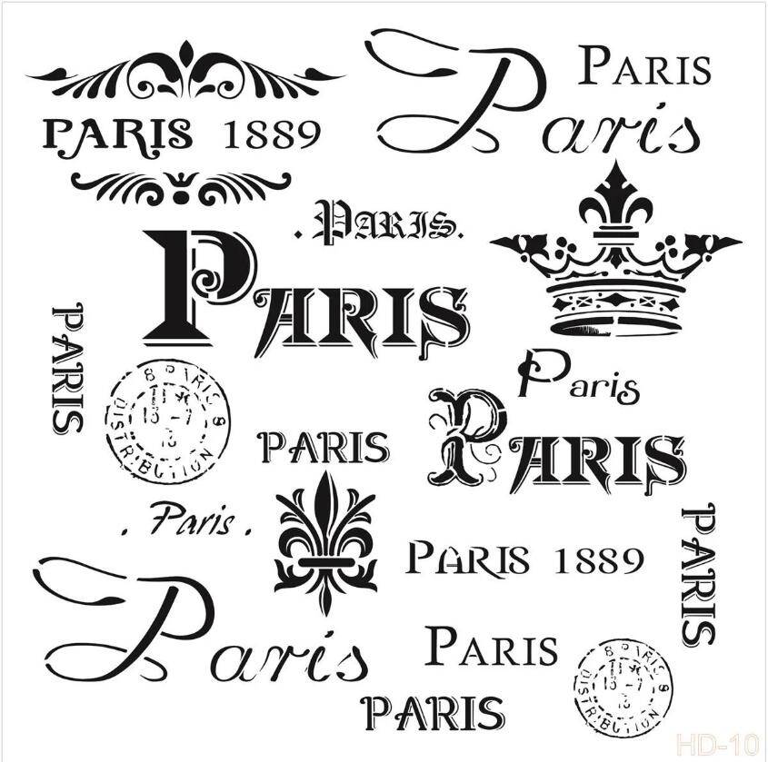 Cadence Home Decor Midi Stencil - HDM010 - 1