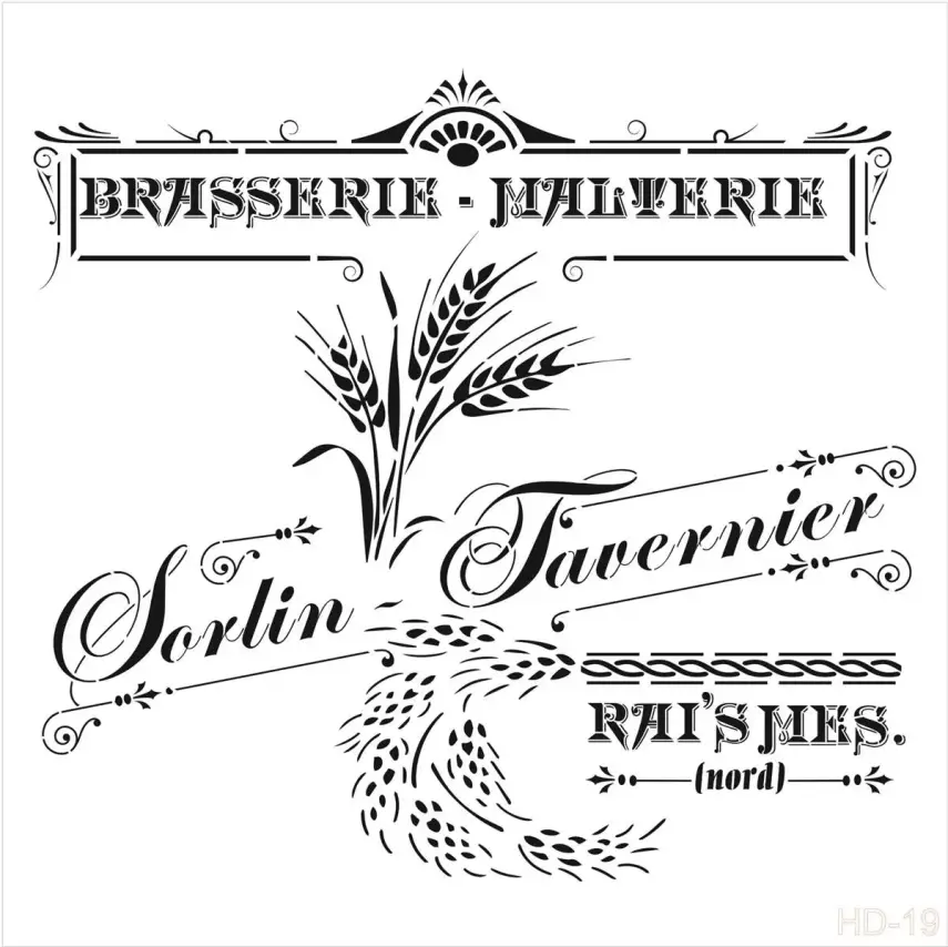 Cadence Home Decor Midi Stencil - HDM019 - 1