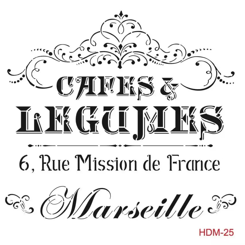 Cadence Home Decor Midi Stencil - HDM025 - 1