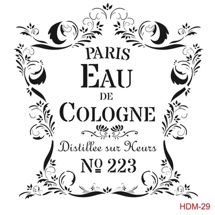 Cadence Home Decor Midi Stencil - HDM029 - 1