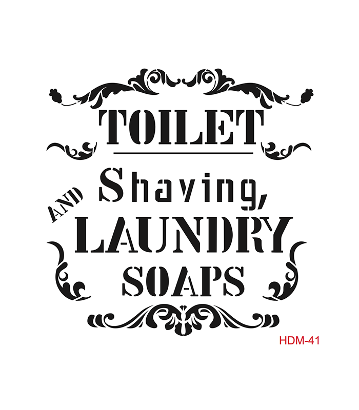 Cadence Home Decor Midi Stencil - HDM041 - 1