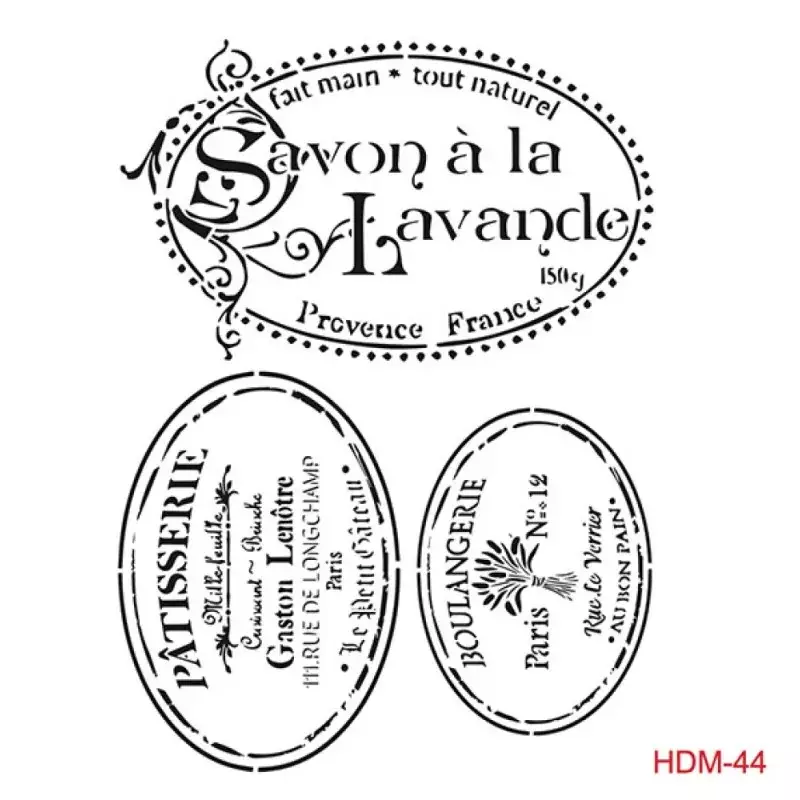 Cadence Home Decor Midi Stencil - HDM044 - 1