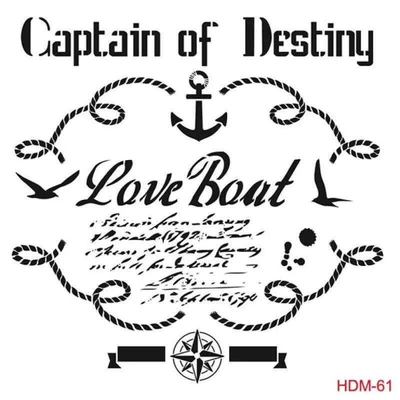 Cadence Home Decor Midi Stencil - HDM061 - 1