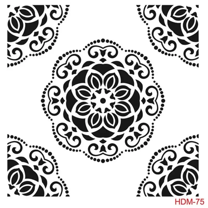 Cadence Home Decor Midi Stencil - HDM075 - 1