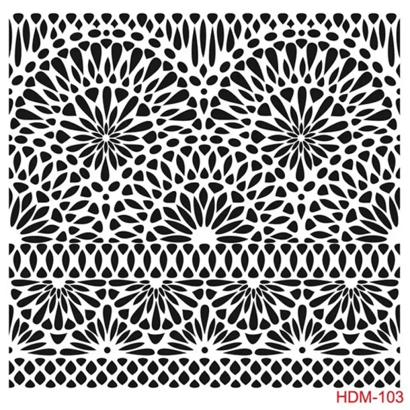 Cadence Home Decor Midi Stencil - HDM103 - 1