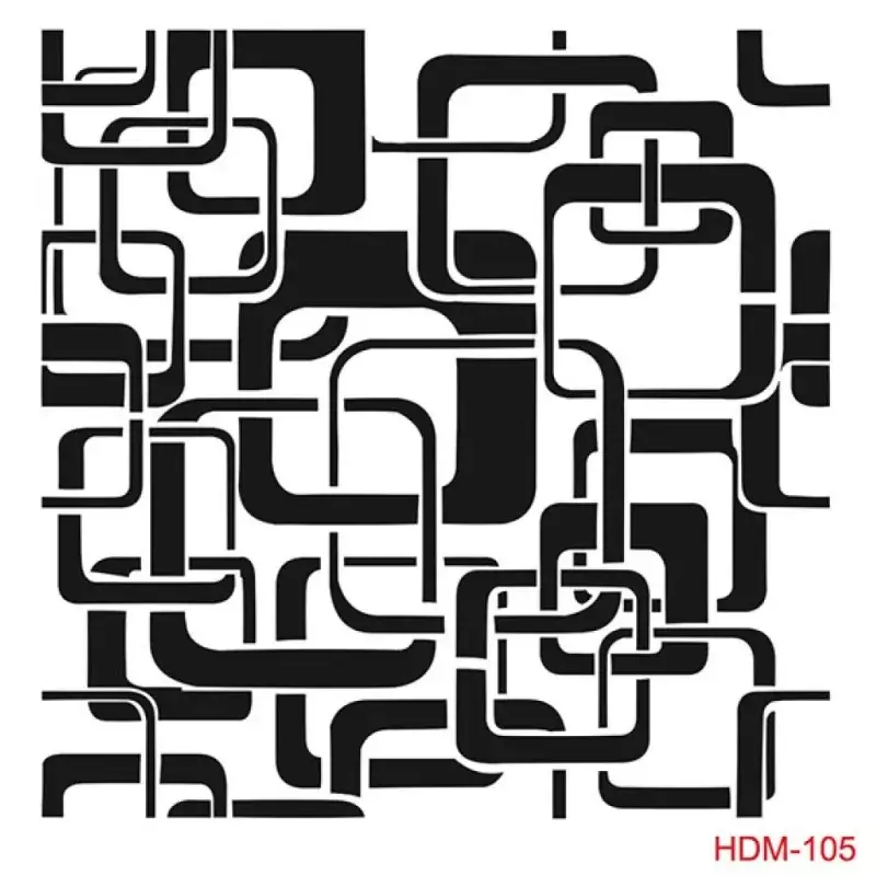 Cadence Home Decor Midi Stencil - HDM105 - 1