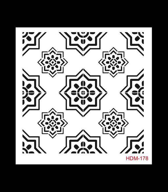 Cadence Home Decor Midi Stencil - HDM178 - 1