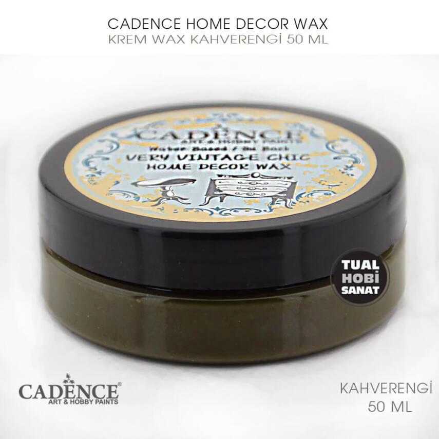 Cadence Home Decor Wax Koyu Kahverengi - 1