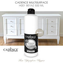 Cadence Hybrid Multisurface H001 Beyaz Akrilik Boya 500 ml - Cadence (1)