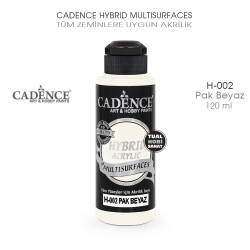 Cadence Hybrid Multisurface H002 Pak Beyaz Akrilik Boya 120 ml - Cadence