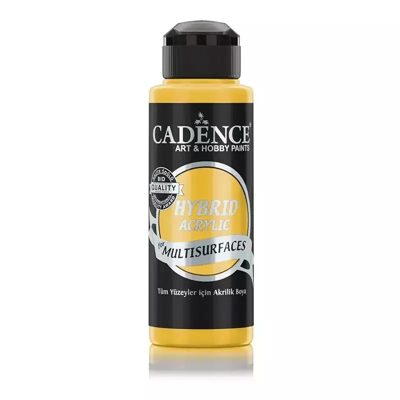 Cadence Hybrid Multisurface H009 Sarı Akrilik Boya 120 ml - 1