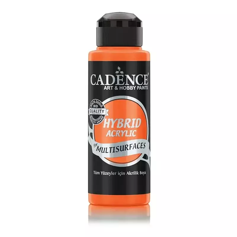 Cadence Hybrid Multisurface H012 Turuncu Akrilik Boya 120 ml - 1