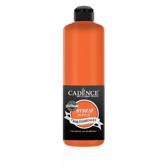 Cadence Hybrid Multisurface H012 Turuncu Akrilik Boya 500 ml - 1