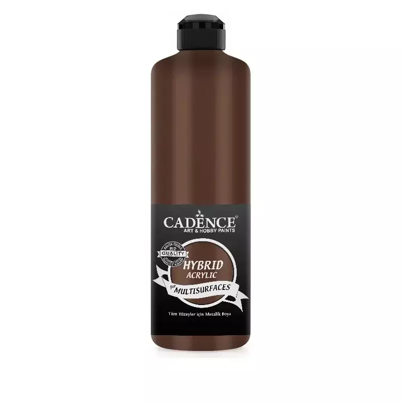 Cadence Hybrid Multisurface H016 Sıcak Kahve Akrilik Boya 500 ml - 1