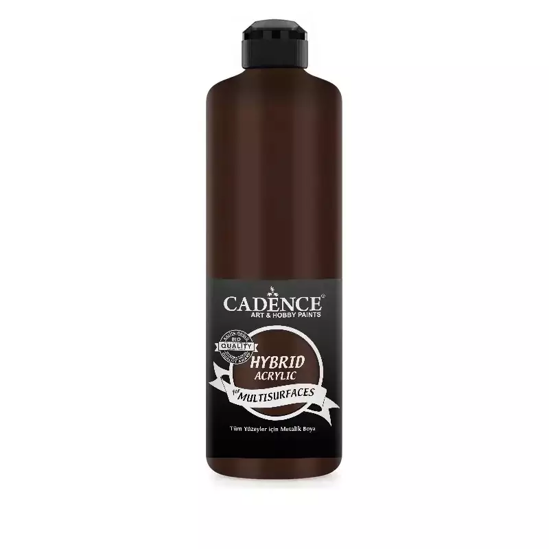 Cadence Hybrid Multisurface H018 Koyu Kahve Akrilik Boya 500 ml - 1