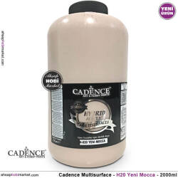 Cadence Hybrid Multisurface H020 Yeni Mocca Akrilik Boya 2000 ml - Cadence