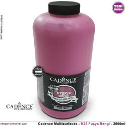 Cadence Hybrid Multisurface H025 Fuşya Akrilik Boya 2000 ml - Cadence