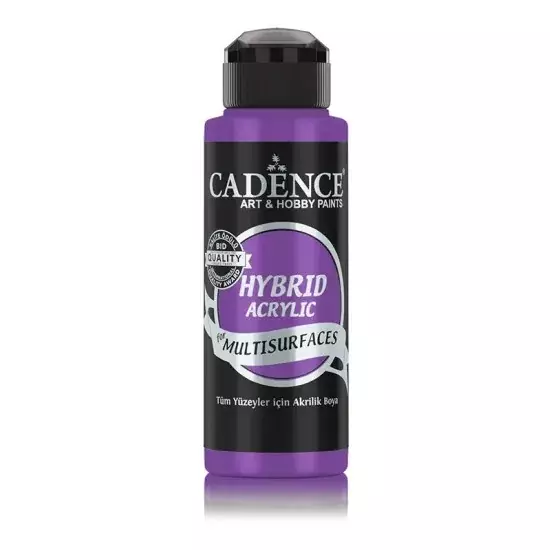 Cadence Hybrid Multisurface H034 Mor Akrilik Boya 120 ml - 1