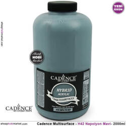 Cadence Hybrid Multisurface H042 Napolyon Mavi Akrilik Boya 2000 ml - Cadence