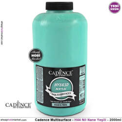 Cadence Hybrid Multisurface H044 Nane Yeşili Akrilik Boya 2000 ml - Cadence