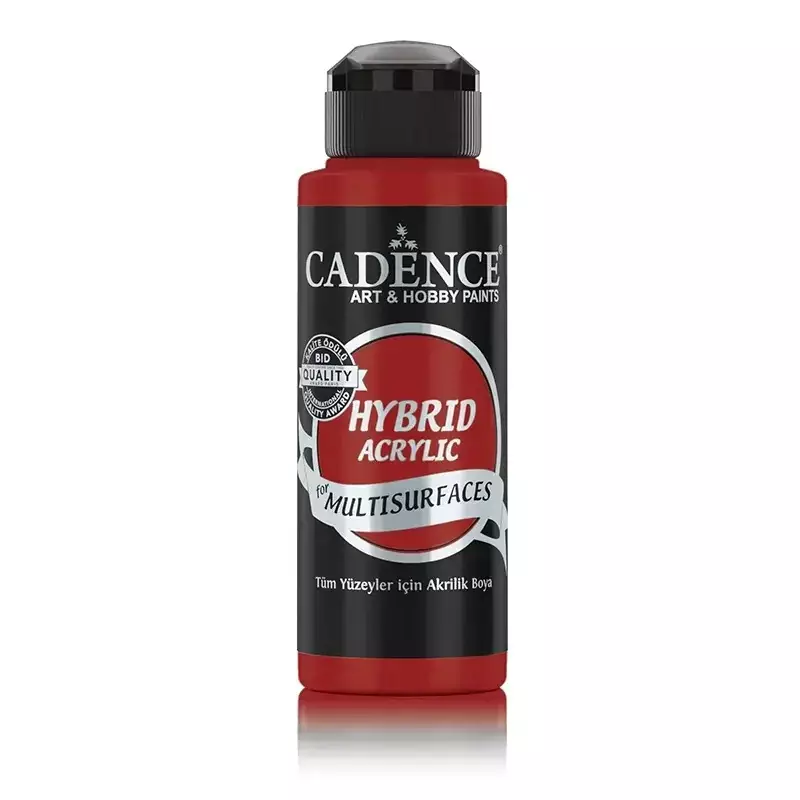 Cadence Hybrid Multisurface H054 Kan Kırmızı Akrilik Boya 120 ml - 1