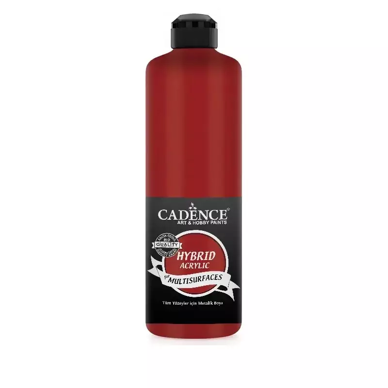 Cadence Hybrid Multisurface H054 Kan Kırmızı Akrilik Boya 500 ml - 1