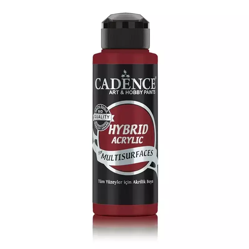 Cadence Hybrid Multisurface H055 Bordo Akrilik Boya 120 ml - 1