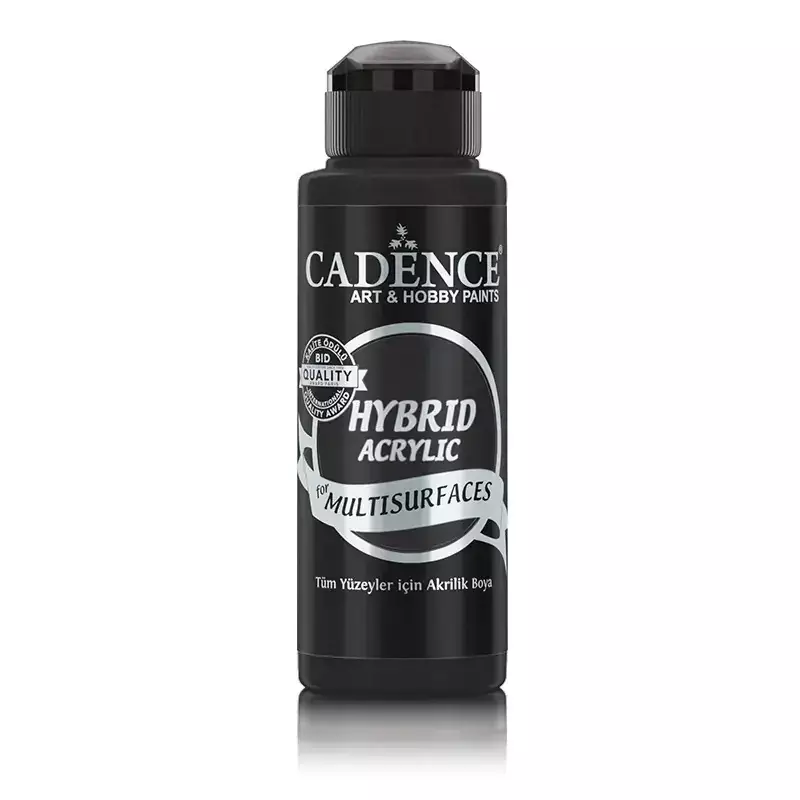 Cadence Hybrid Multisurface H060 Siyah Akrilik Boya 120 ml - 1