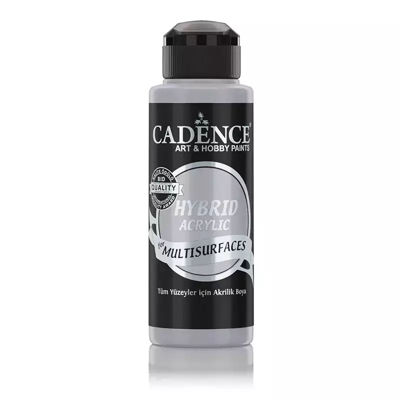 Cadence Hybrid Multisurface H073 Solgun Kil Grisi Akrilik Boya 120 ml - 1