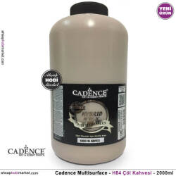 Cadence Hybrid Multisurface H084 Çöl Kahvesi Akrilik Boya 2000 ml - Cadence