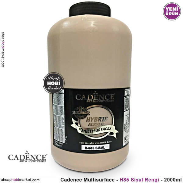 Cadence Hybrid Multisurface H085 Sisal Akrilik Boya 2000 ml - 1