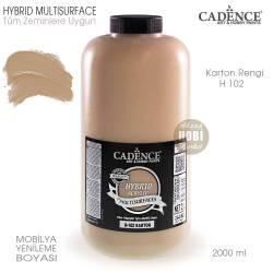 Cadence Hybrid Multisurface H102 Karton Akrilik Boya 2000 ml - Cadence
