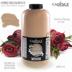 Cadence Hybrid Multisurface H102 Karton Akrilik Boya 2000 ml - Cadence (1)