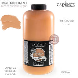 Cadence Hybrid Multisurface H104 Balkabağı Akrilik Boya 2000 ml - Cadence