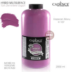 Cadence Hybrid Multisurface H107 Hazeran Moru Akrilik Boya 2000 ml - Cadence