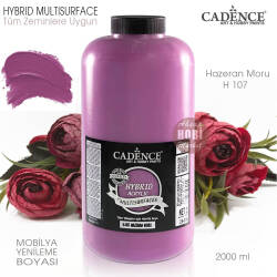 Cadence Hybrid Multisurface H107 Hazeran Moru Akrilik Boya 2000 ml - Cadence (1)