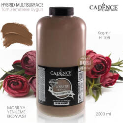 Cadence Hybrid Multisurface H108 Kaşmir Akrilik Boya 2000 ml - Cadence (1)