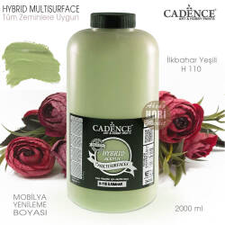 Cadence Hybrid Multisurface H110 İlkbahar Yeşili Akrilik Boya 2000 ml - Cadence (1)