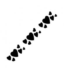 Cadence Kalpli Şerit Stencil Şablon K032 - Cadence