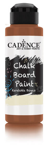 Cadence Kara Tahta Boyası 2540 Terracotta 120 ml - 1