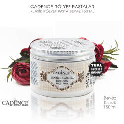 Cadence Klasik Rölyef Pasta 150 ml 250 gr - Cadence (1)