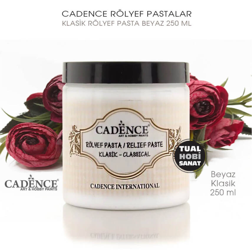 Cadence Klasik Rölyef Pasta 250 ml 450 gr - 2