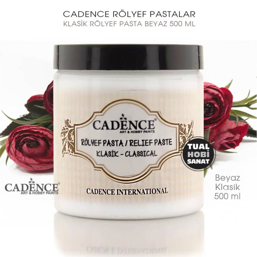 Cadence Klasik Rölyef Pasta 500 ml 850 gr - 2