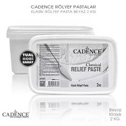 Cadence Klasik Rölyef Pasta Büyük Boy 2 kg - Cadence