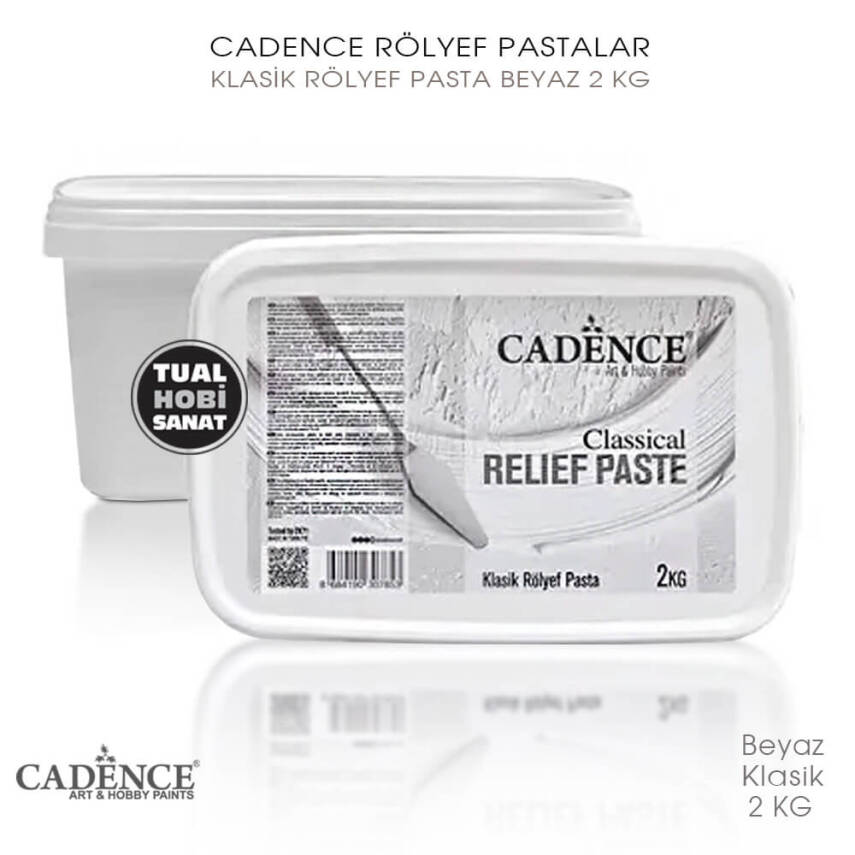 Cadence Klasik Rölyef Pasta Büyük Boy 2 kg - 1