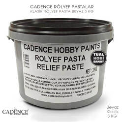 Cadence Klasik Rölyef Pasta Büyük Boy 3 kg - Cadence